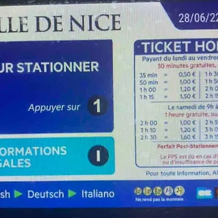 Apartamento Nice, 100m Sea, 1 Bedroom, Promenade Des Anglais *